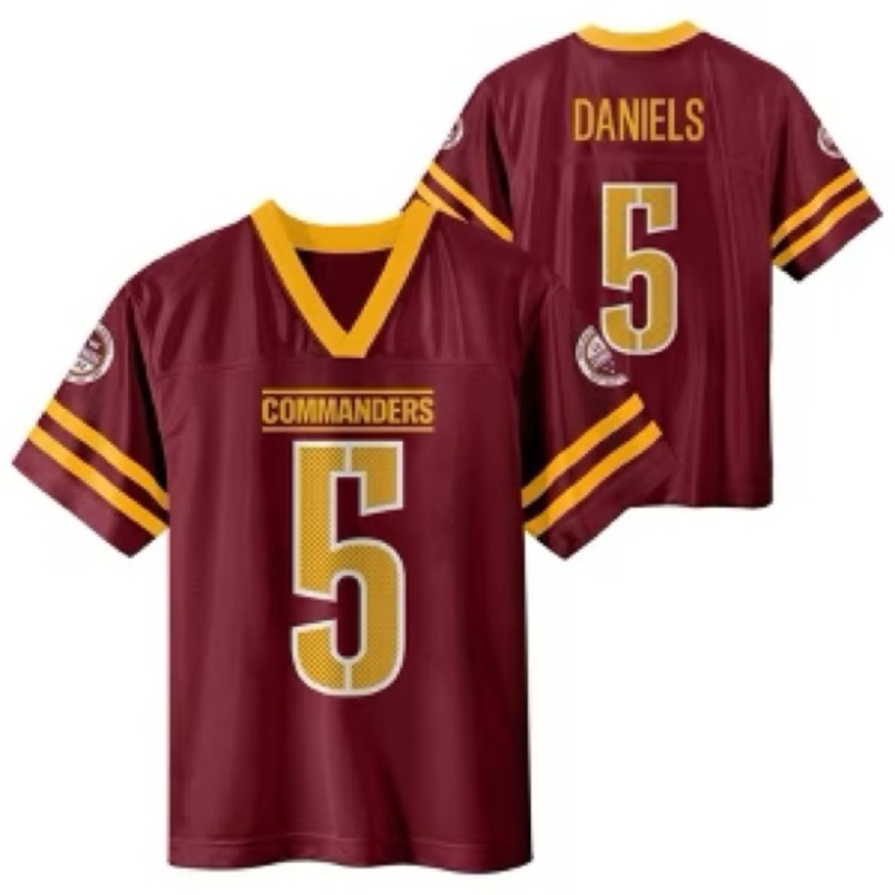 Authentic Washington Commanders Toddler Boys' Daniels Short Sleeve Jersey